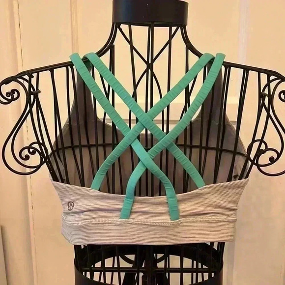 Lululemon Energy Bra
Wee Are From Space Nimbus Battleship / Bali Breeze-Sz 8 - Picture 2 of 4